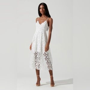 ASTR The Label Lace A Line Midi Dress Size XL